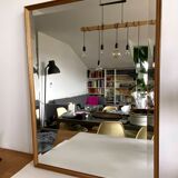 Miroir biseauté cadre doré 54x72cm