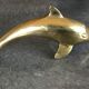 Dolphin vintage solid brass - animal collection brass 12,5 cm