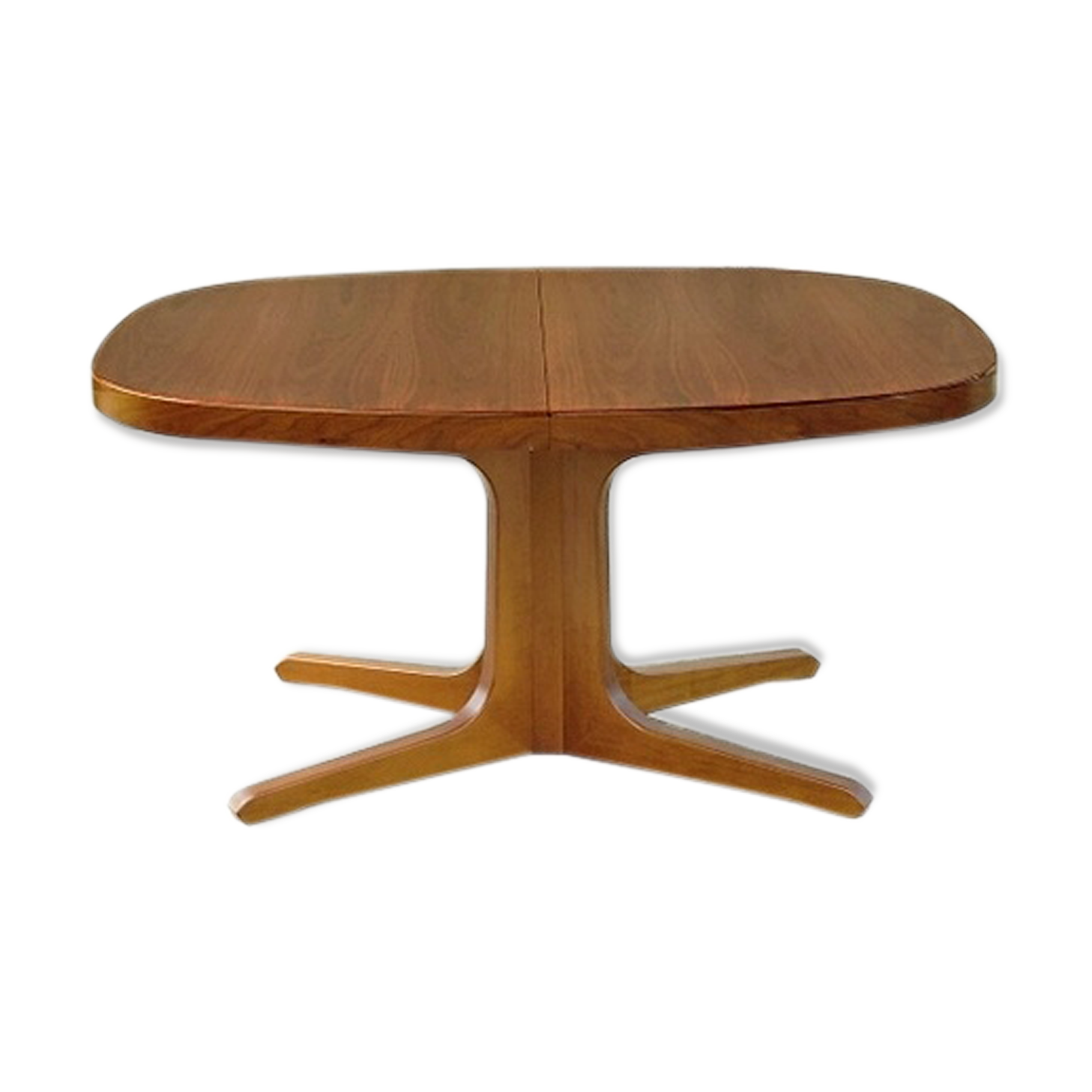 Expandable Danish teak vintage table 1960