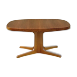 Expandable Danish teak vintage table 1960