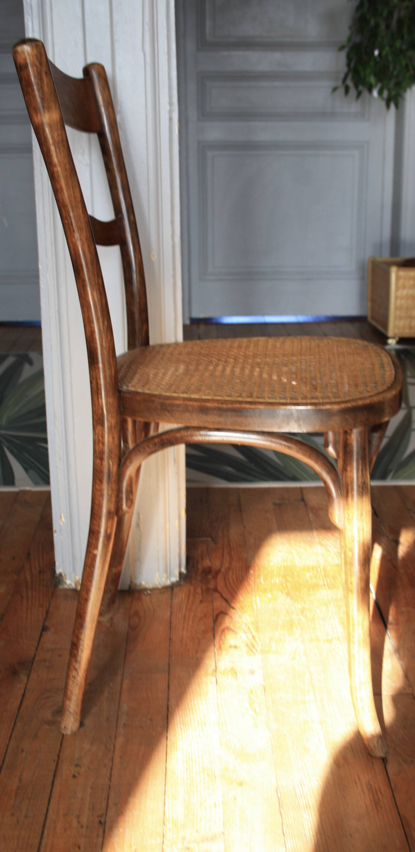 Baumann cannage bistro chair