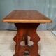 Solid wood coffee table