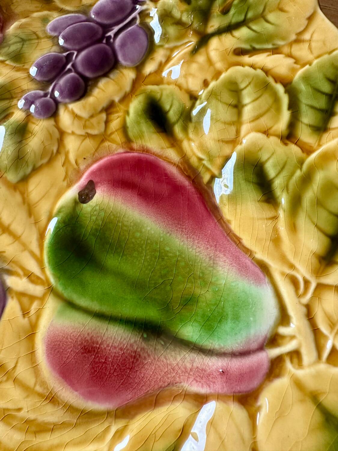 Sarreguemines slip dish