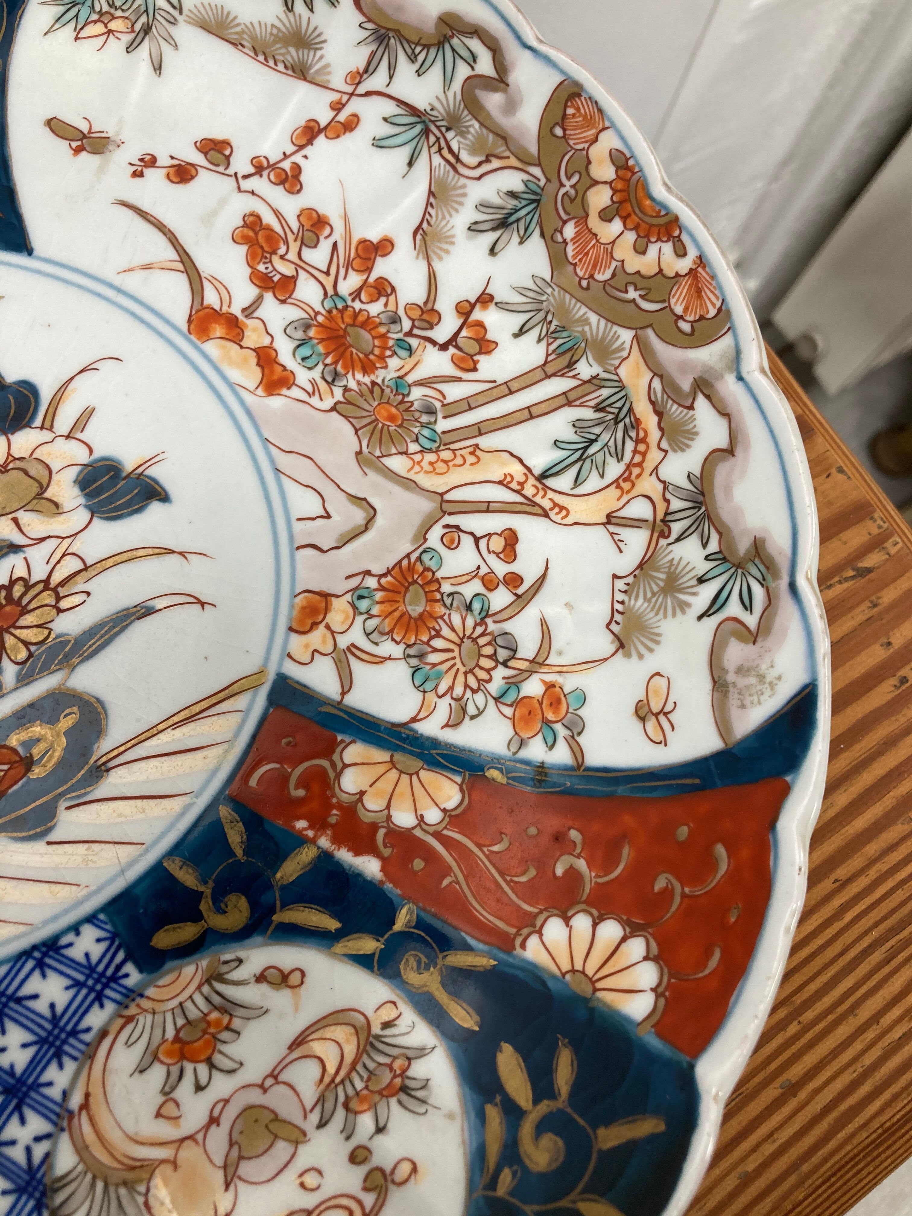 Old imari plate
