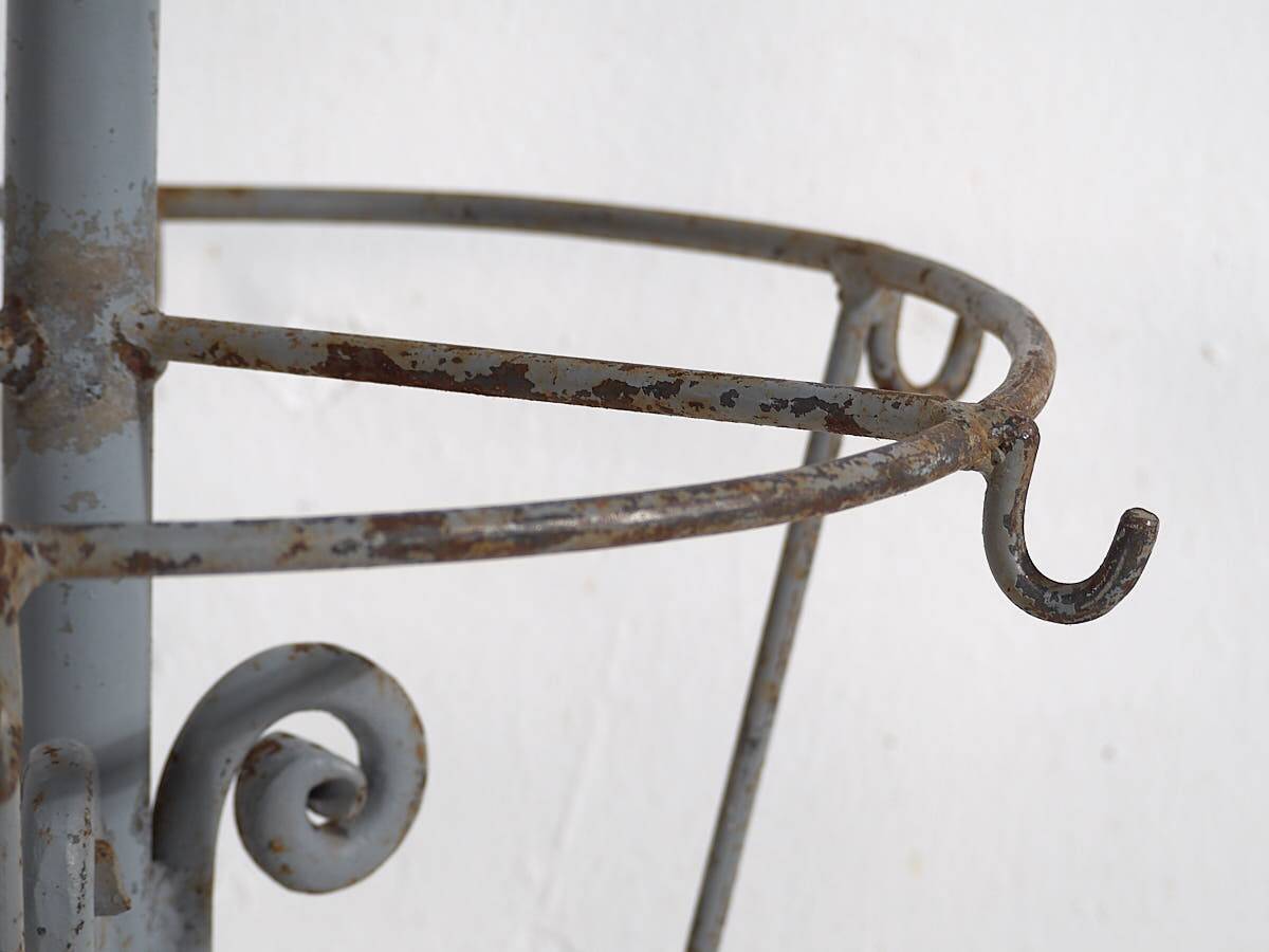 Antique iron coat rack (c.1920)