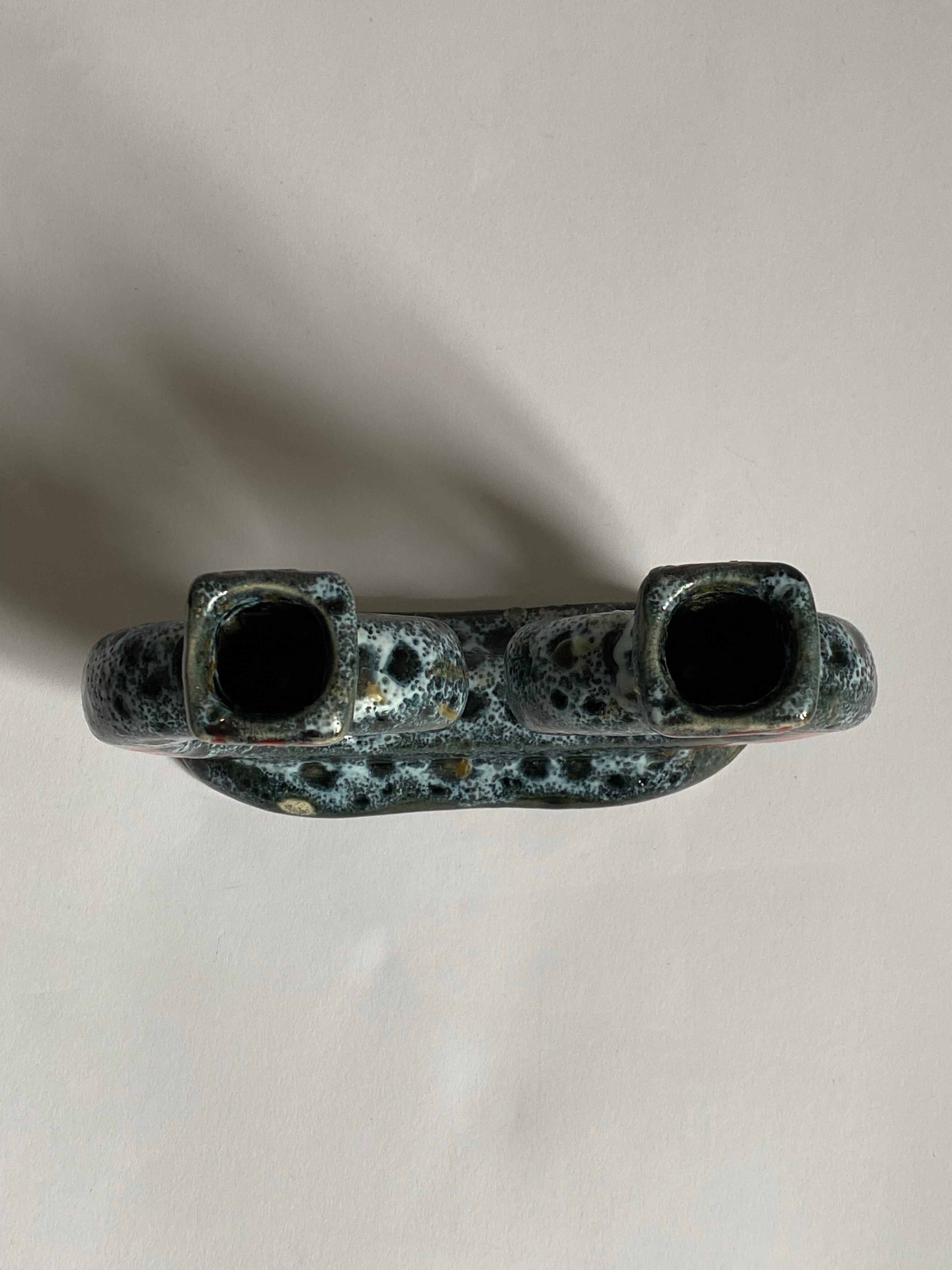 Seventies volute candle holder