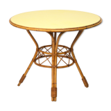 Rattan dining table