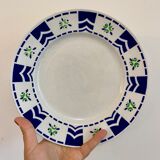 Set of 4 vintage plates model Axelle de Sarreguemines
