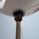 Floor lamp in gilded and opaline metal 50 years