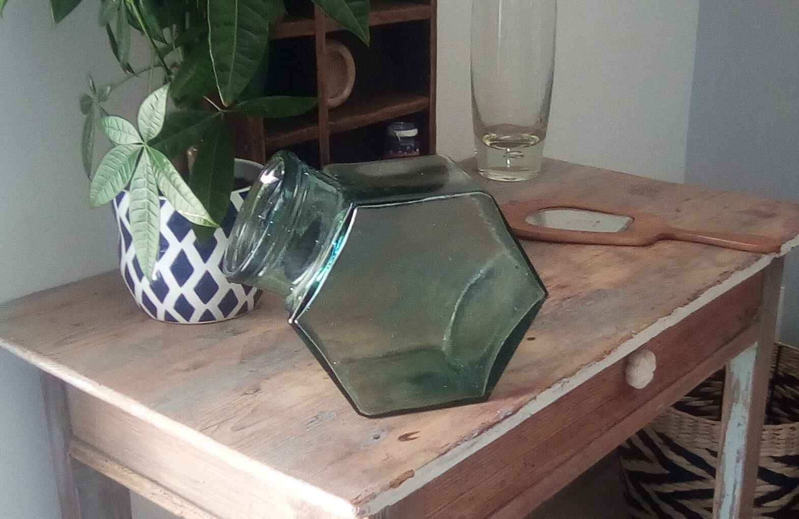 Vintage candy jar 70s