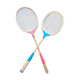 Badminton racket duo