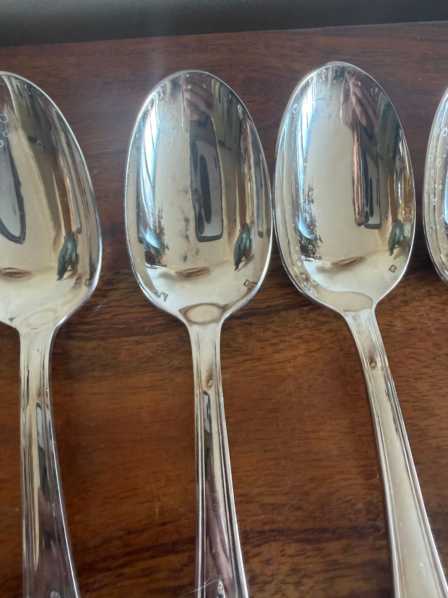 Set of silver-plated cutlery