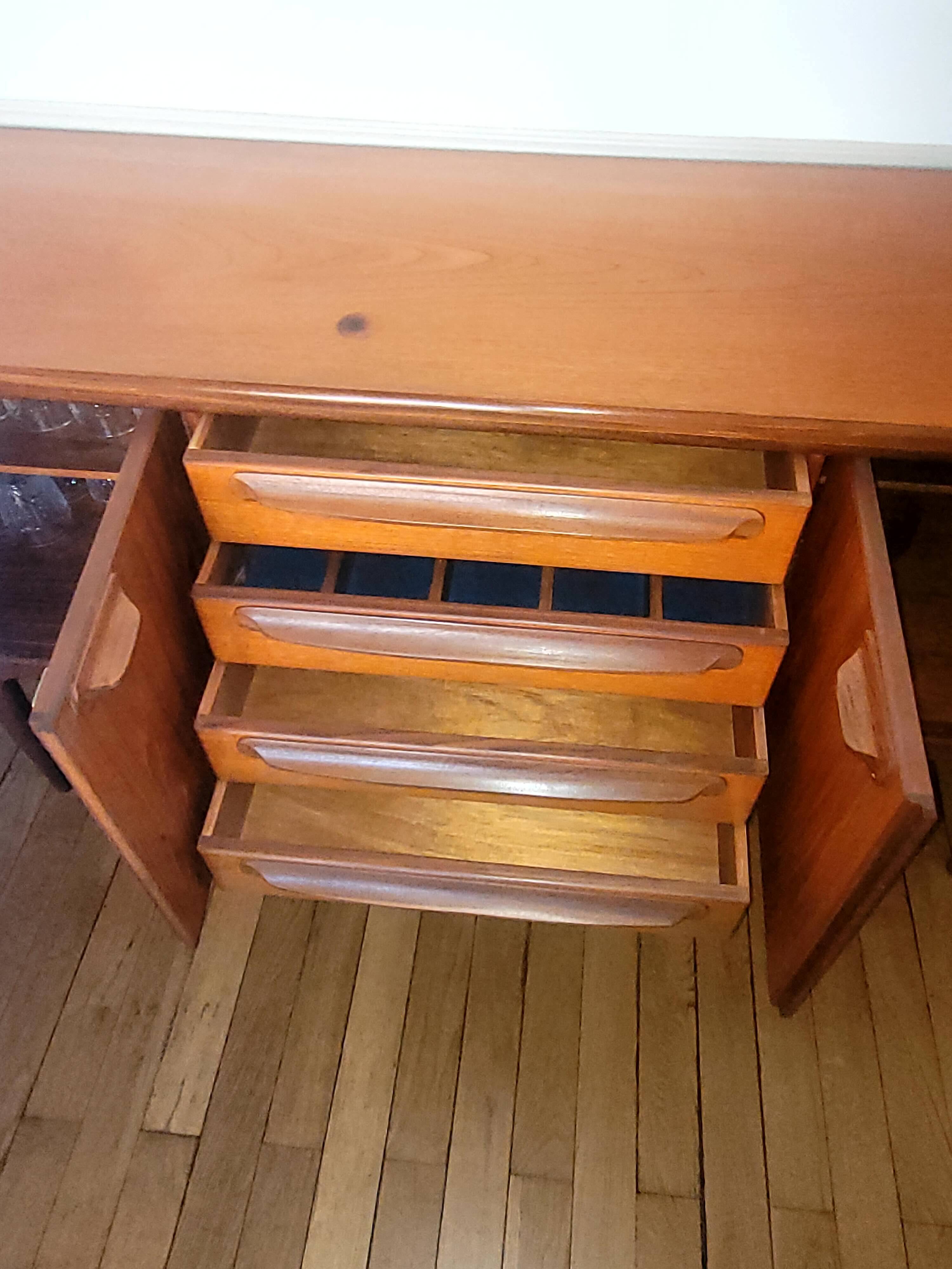 Vintage scandinavian enfilade
