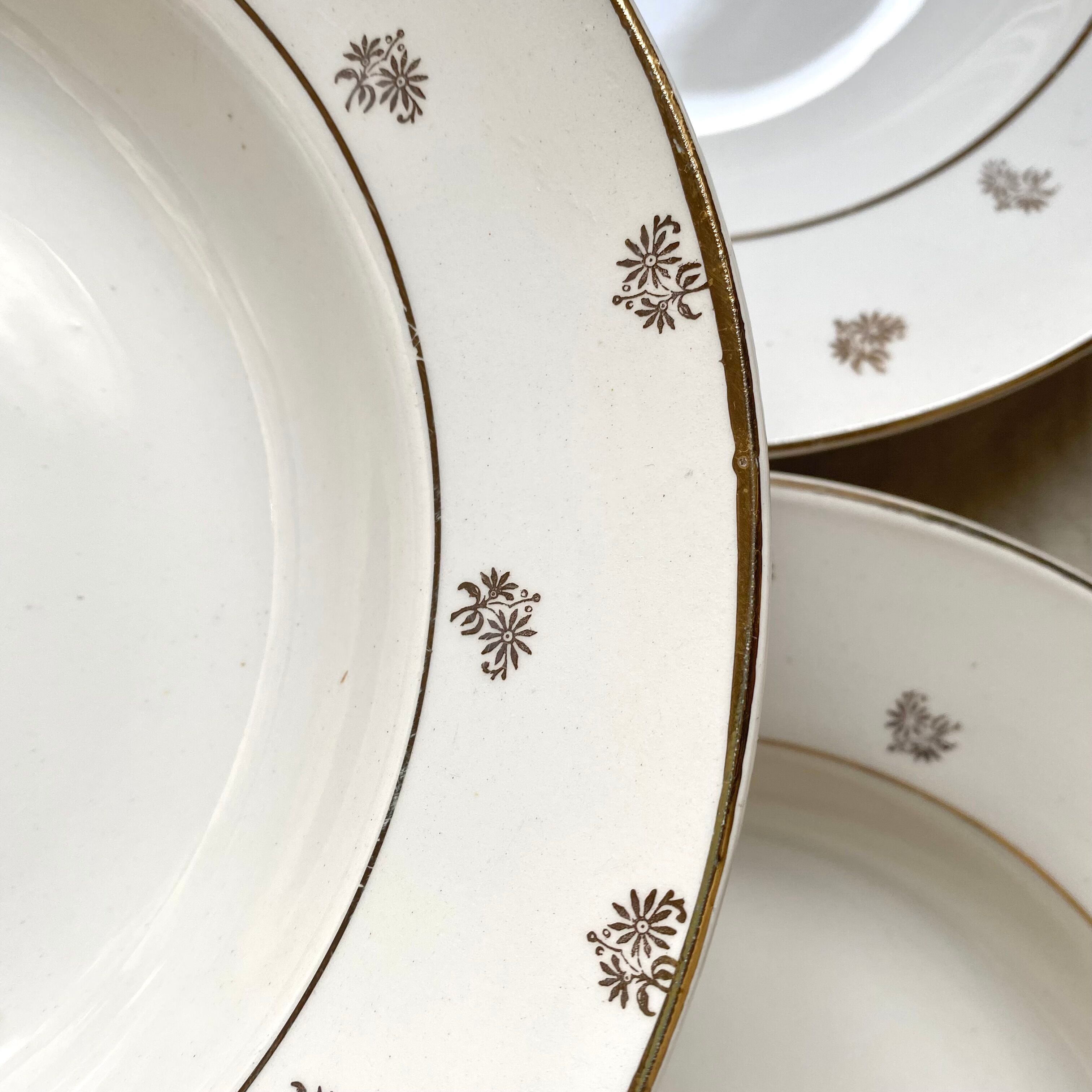 Digoin Sarreguemines hollow plates 16