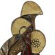 Sculpture Fleurs Oeuvre Paul Vermeire Perignem 47cm