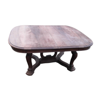 Table Henri II en noyer