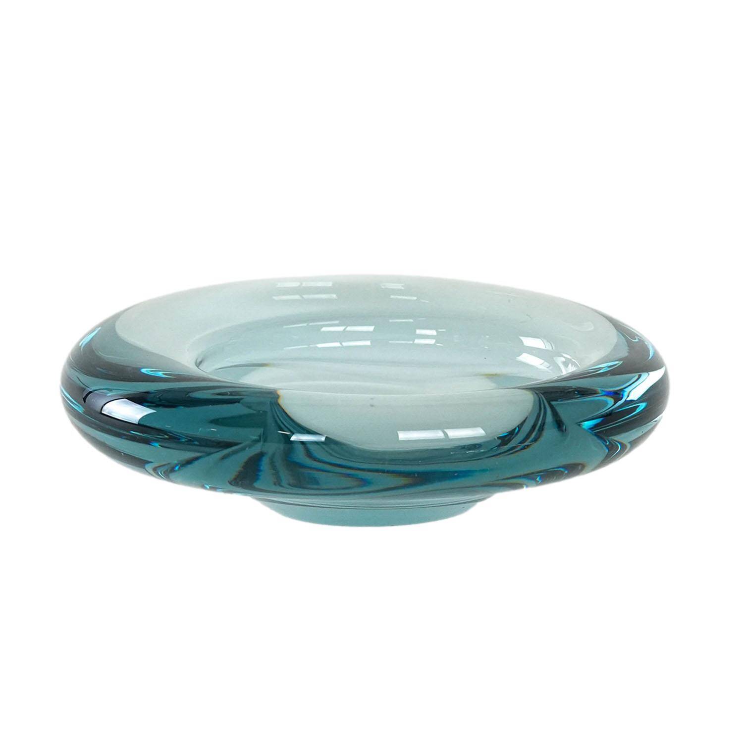 Glass bowl, Danish design, 1960s, manufacturer: Holmegaard,: Per Lutken