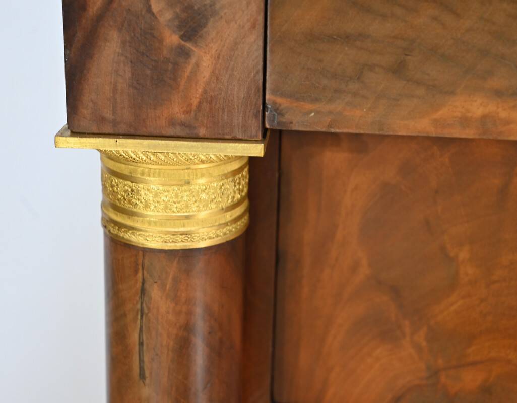 Mahogany chest of drawers, Empire period – Early 19th century