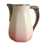 Pitcher cream pot aluminite Frugier Limoges France