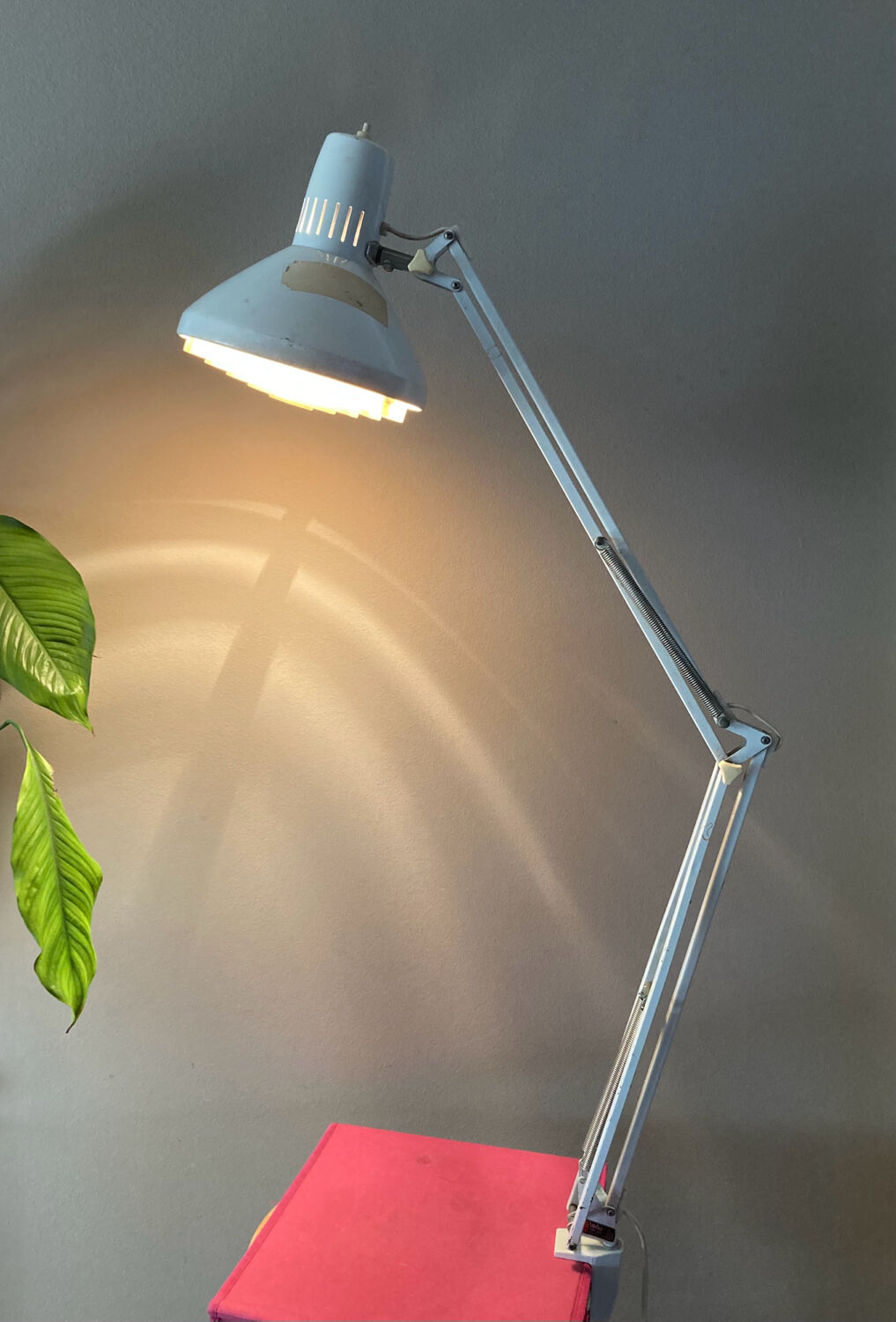 Workshop lamp or architect lamp LEDU type 2312 1970s