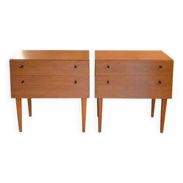 Paire de chevets vintage 