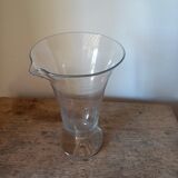Graduated glass vase 1930