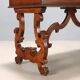 Antique Saint-Philippe desk in carved walnut, Italy, 20th century