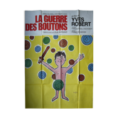 Original movie poster - the war of the buttons - Yves Robert