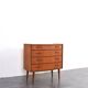 Mid Century Norwegian Teak Chest Of Drawers By Brødrene Blindheim For Sykky
