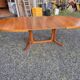 Baumann extendable table in teak from the 1960s (2 extensions)