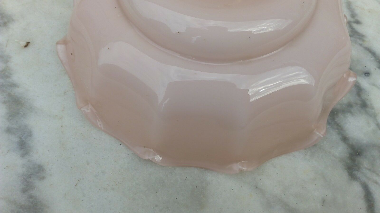 Opaline chandelier