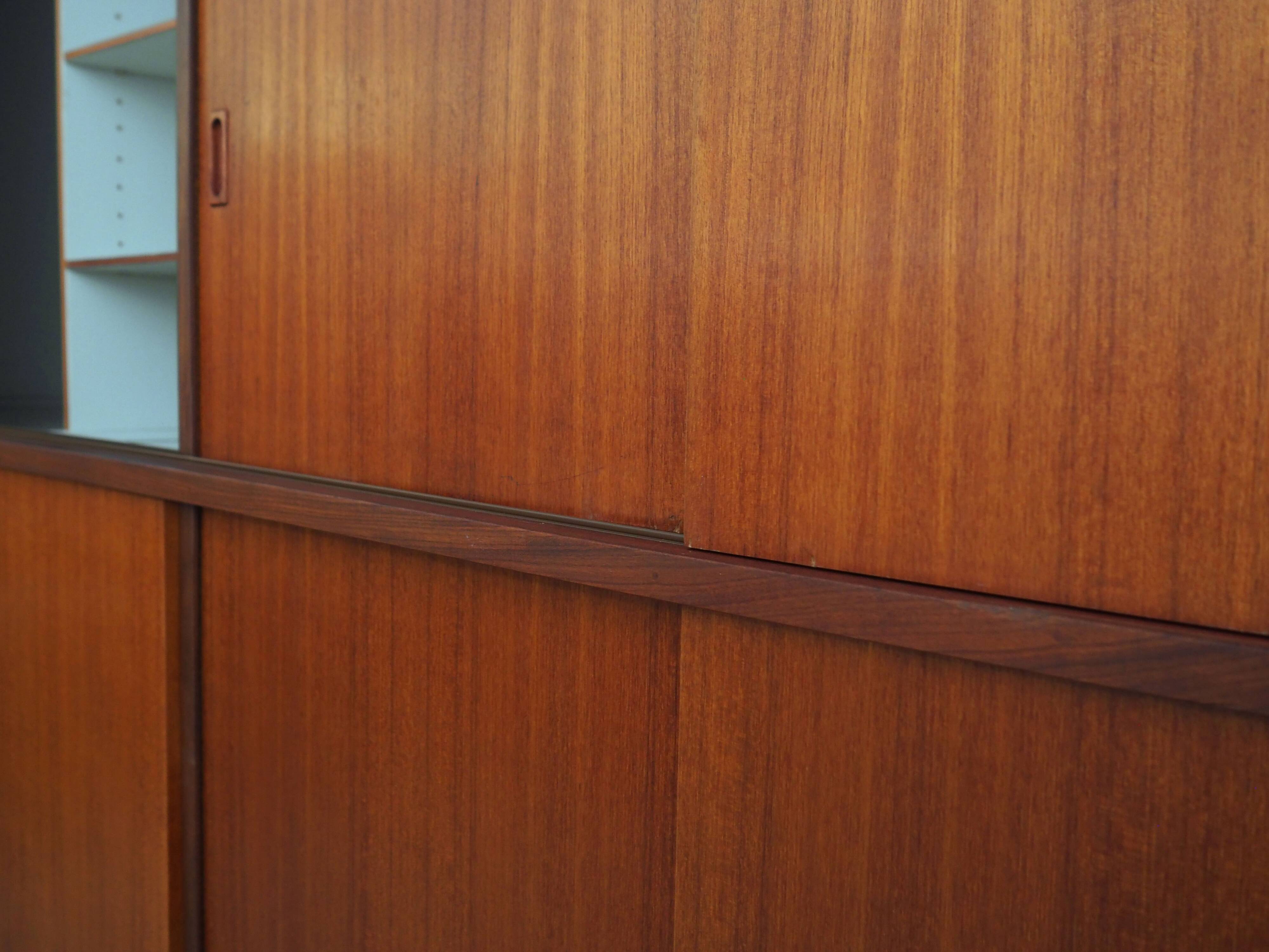Teak cabinet, Danish design, 1960s, production: Denmark