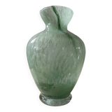 Vintage glass paste vase