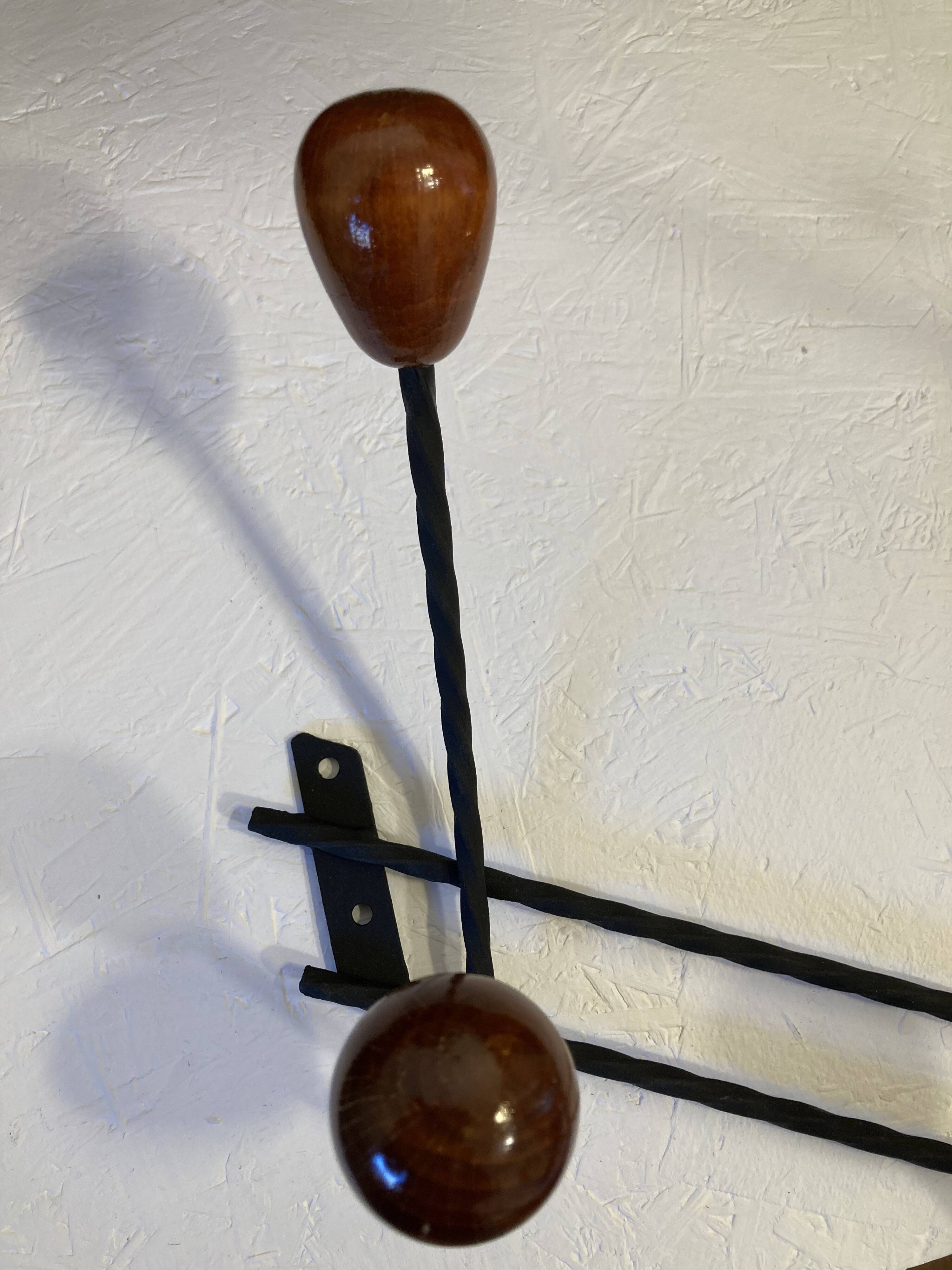 60s coat rack