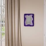 Small purple organic mirror