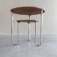 Bauhaus two-tier side table