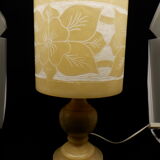 Large alabaster lamp "Herna"