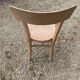 Luterma style solid wood bistro chair air-gummed