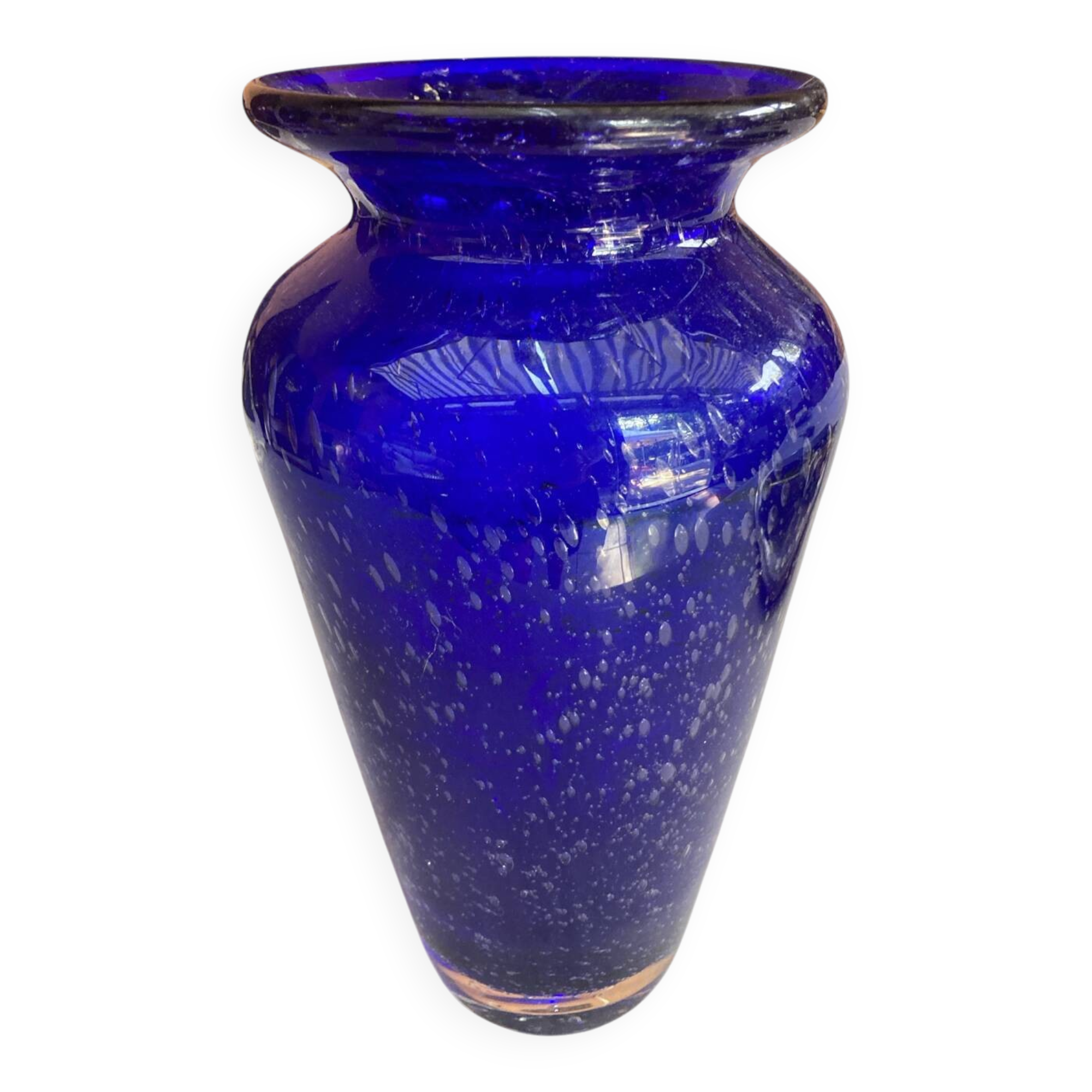 Blue vase