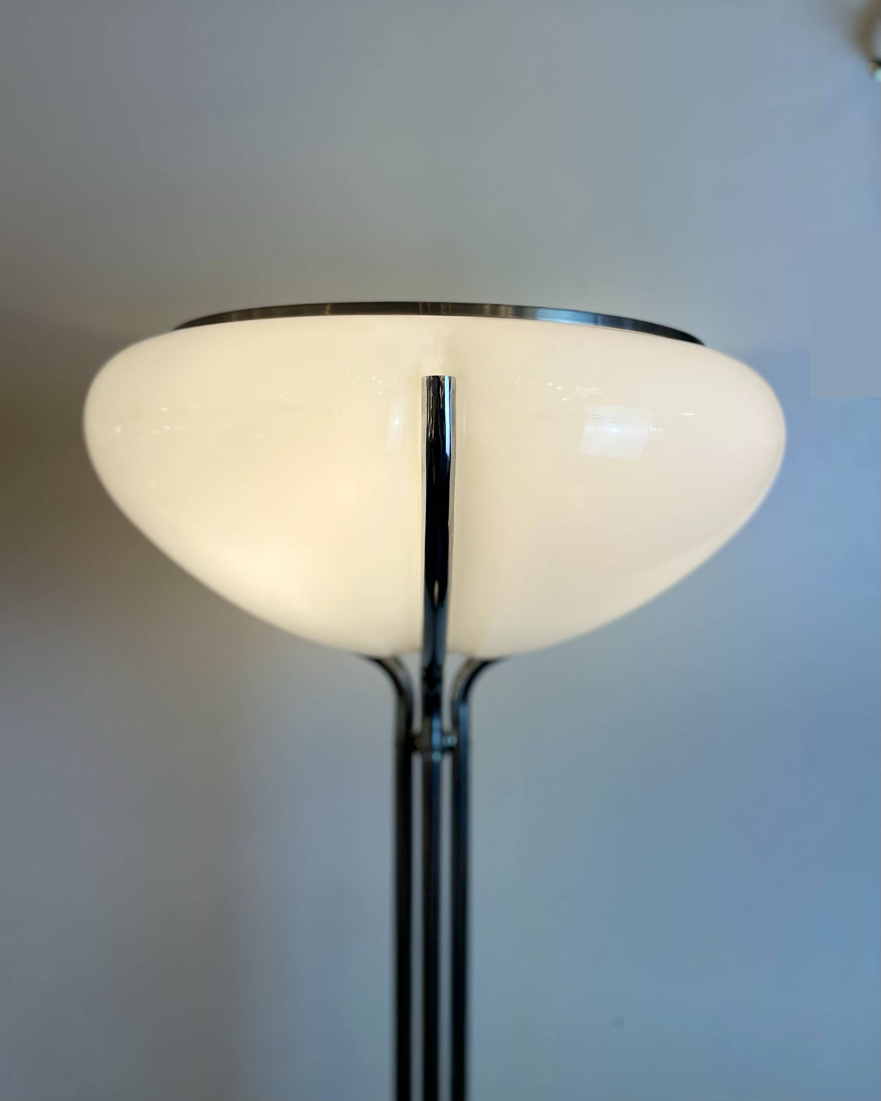 Quadriofoglio, Floor Lamp by Gae Aulenti for Harvey Guzzini, 1970s