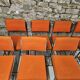 Lot de 8 chaises fauteuil 1970"