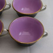 Lot of 6 old coffee cups