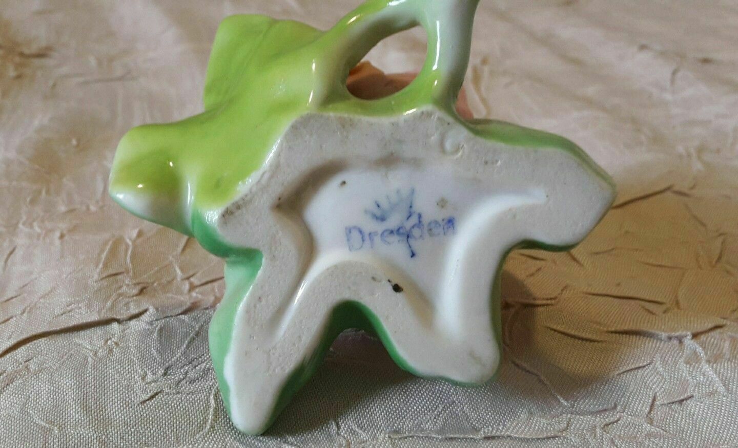 Old Dresden porcelain roses