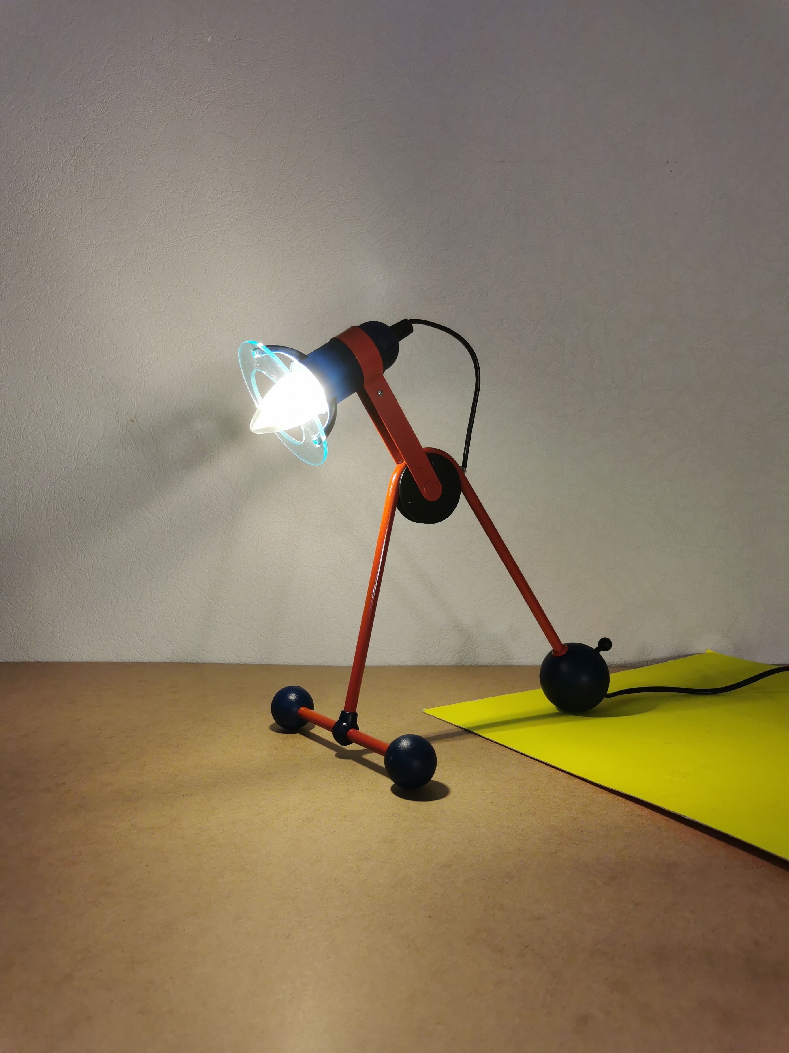 Lampe orientable postmoderne, 1980