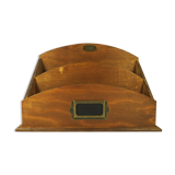 Wooden desk organizer