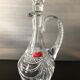 Carafe en cristal taillé