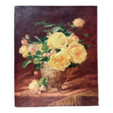 Bouquet of roses, oil on canvas 1907