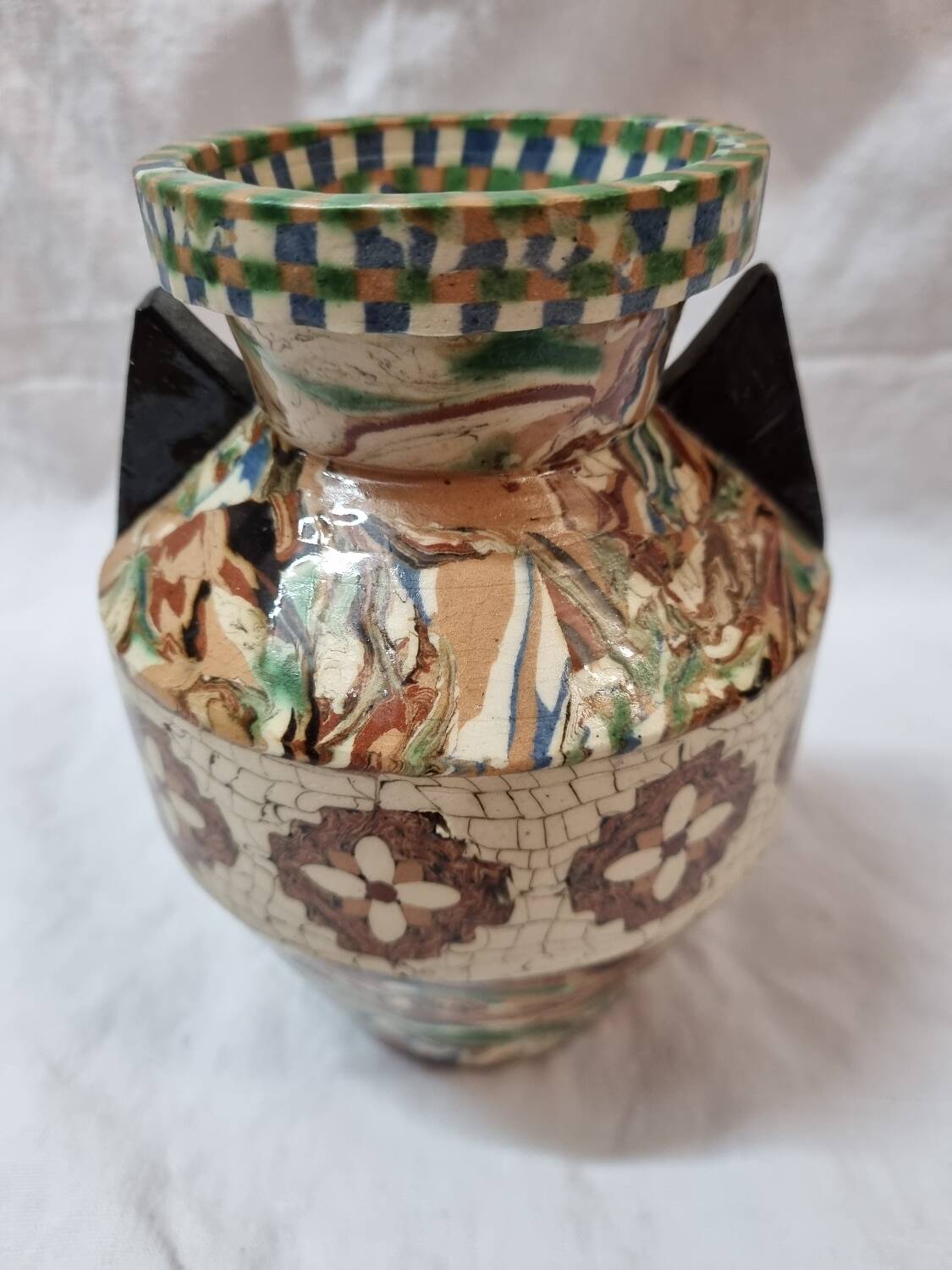 J.Gerbino mosaic vase from 1930