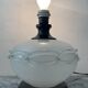 Lamp base in Scavo Murano glass paste