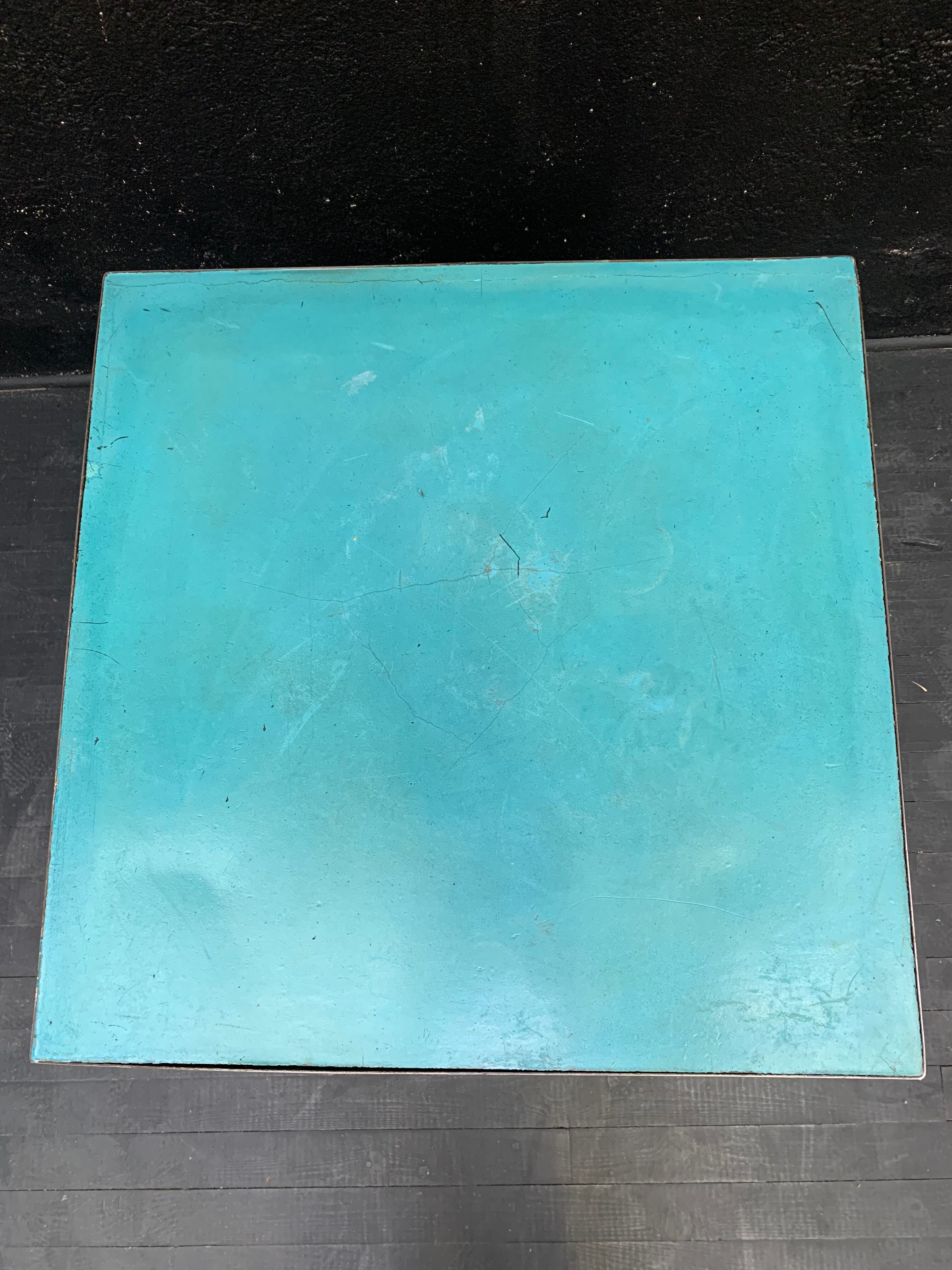 Bistrot square table period 1950